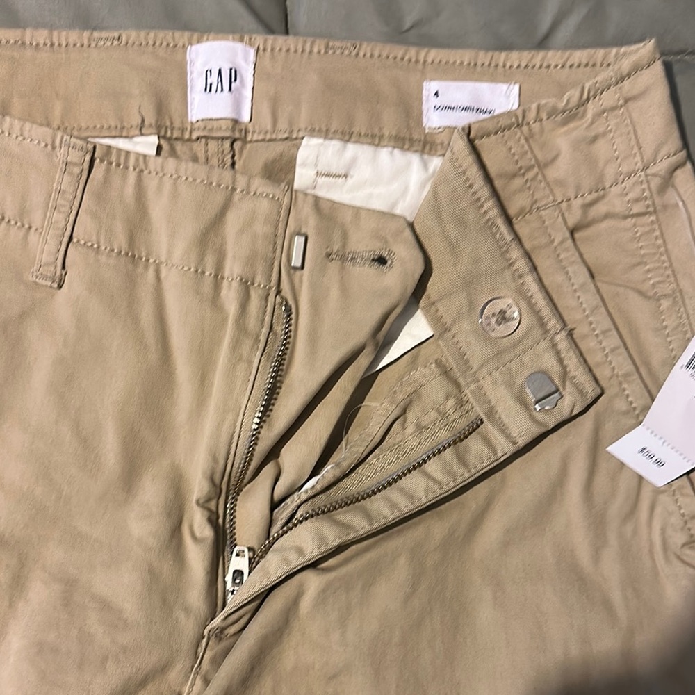 GAP Tan Straight Leg Pants